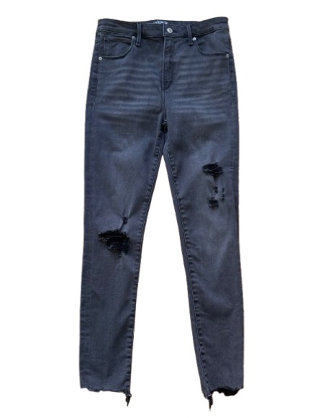 Abercrombie & Fitch Simone High Rise Super Skinny Charcoal Jeans Size 28/6R